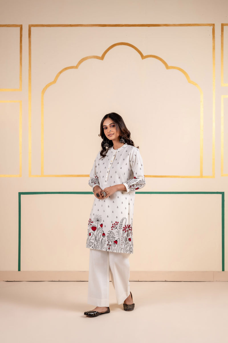 Cotton Co-ord Set for Women | Scarlet Stem