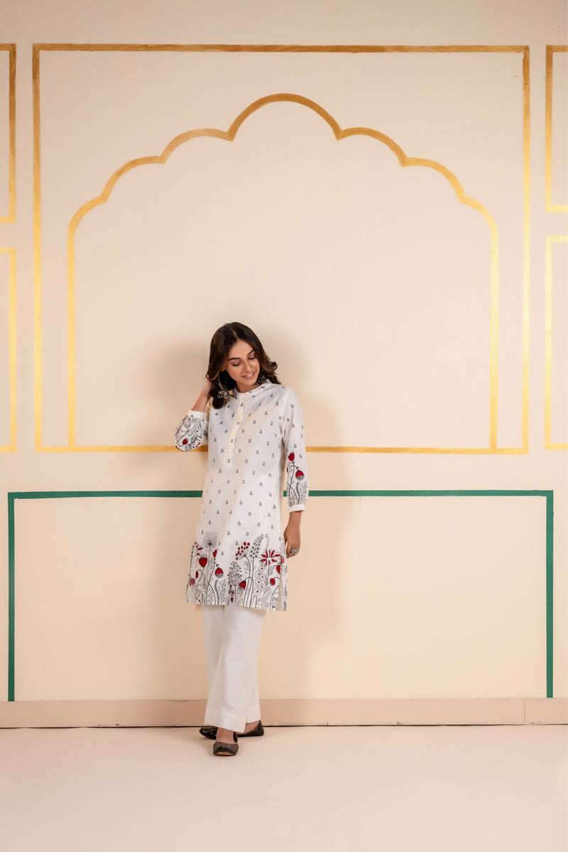 Cotton Co-ord Set for Women | Scarlet Stem