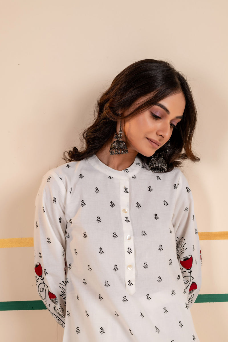 Cotton Co-ord Set for Women | Scarlet Stem