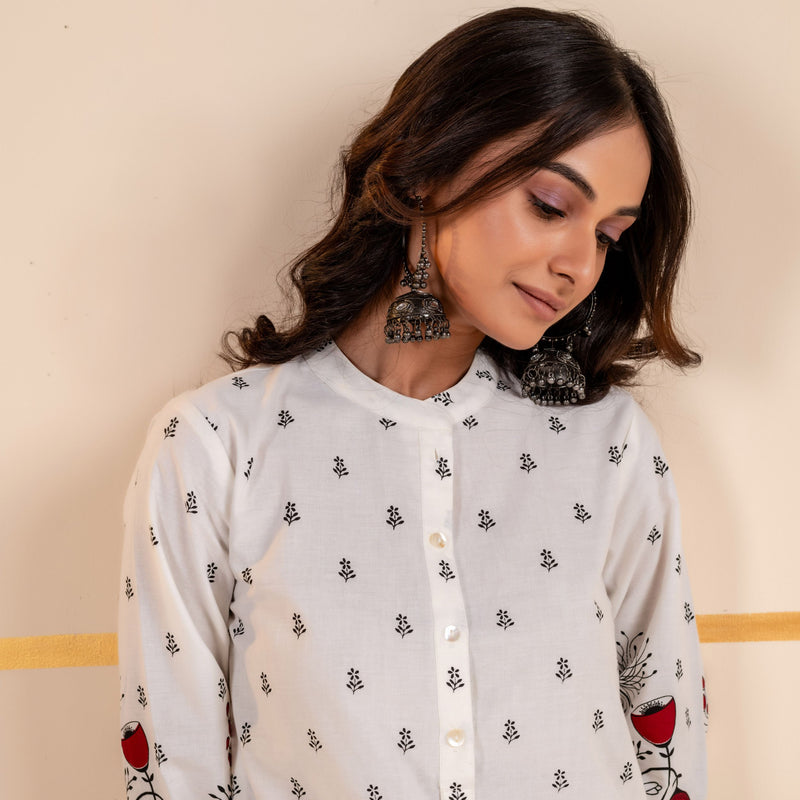 Cotton Co-ord Set for Women | Scarlet Stem