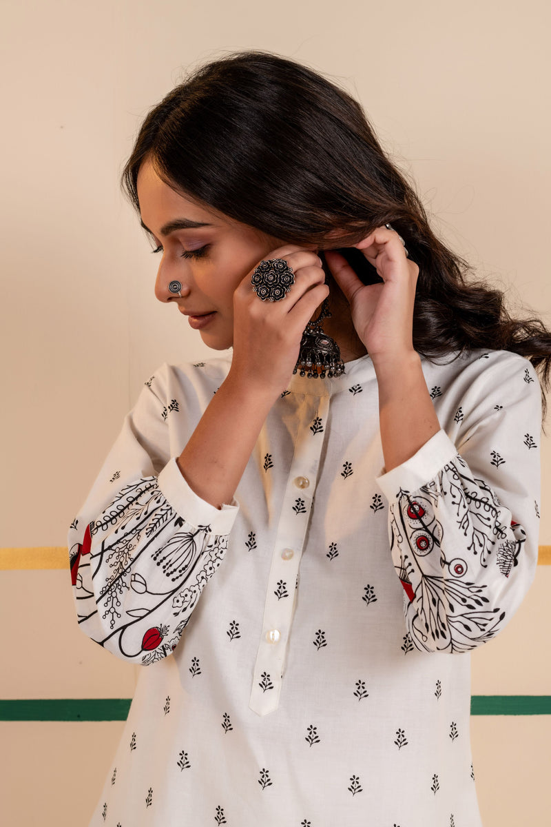 Cotton Co-ord Set for Women | Scarlet Stem