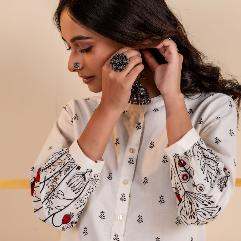 Cotton Co-ord Set for Women | Scarlet Stem