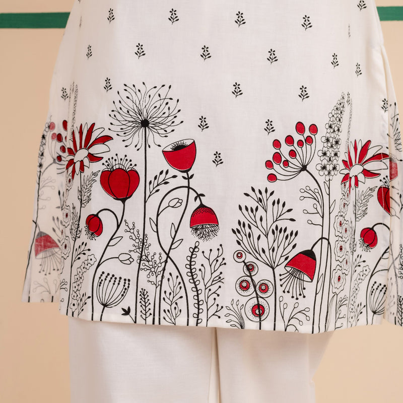 Cotton Co-ord Set for Women | Scarlet Stem