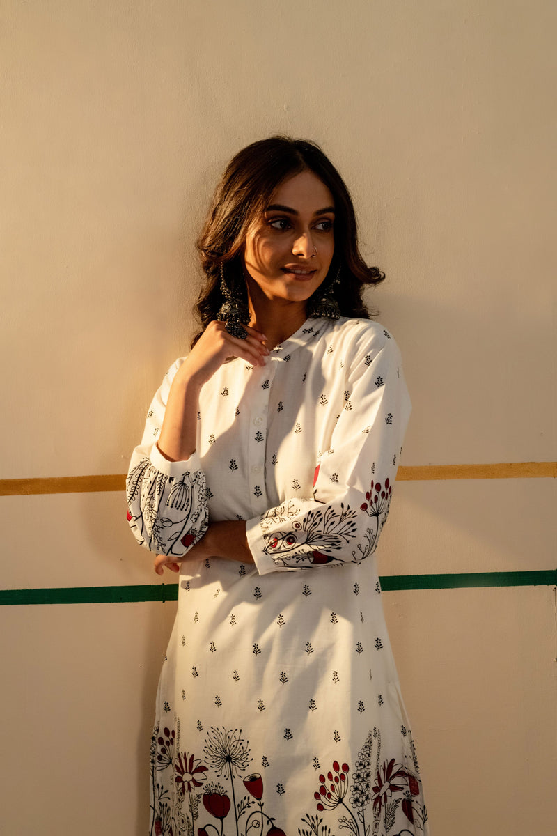 Cotton Co-ord Set for Women | Scarlet Stem