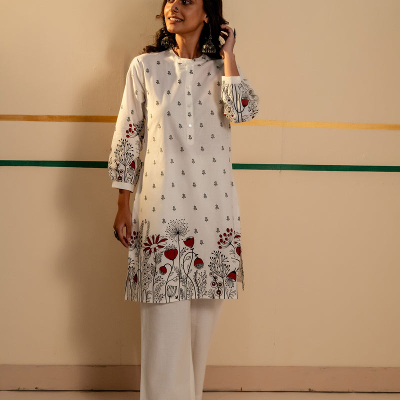 Cotton Co-ord Set for Women | Scarlet Stem