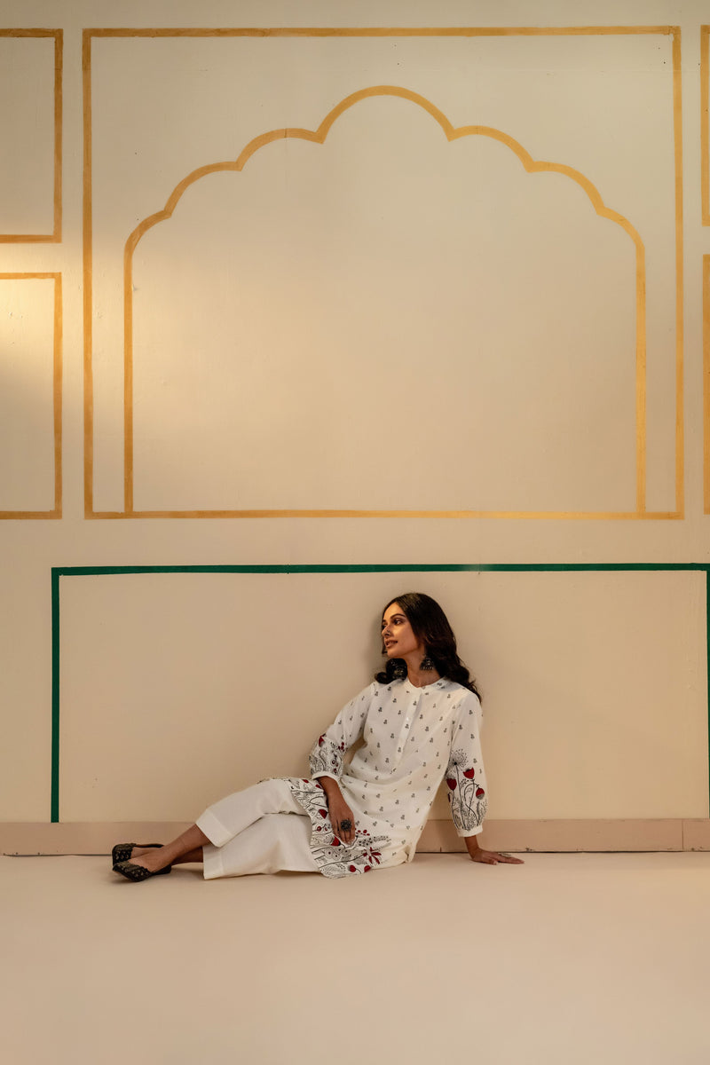 Cotton Co-ord Set for Women | Scarlet Stem