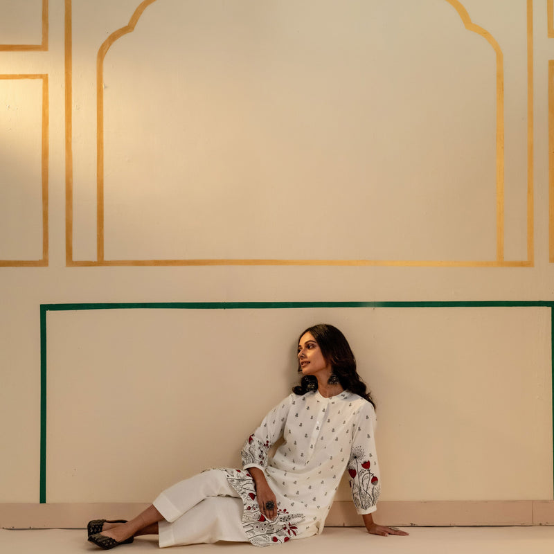 Cotton Co-ord Set for Women | Scarlet Stem