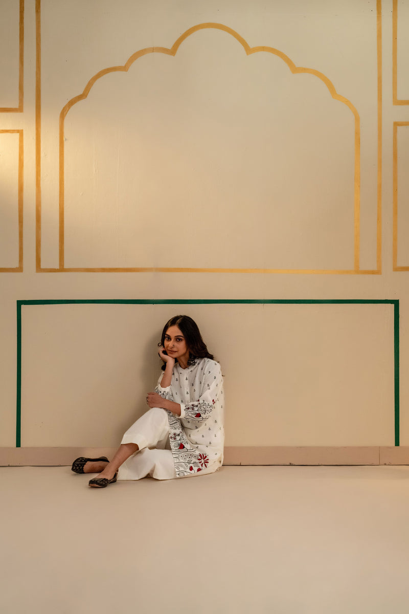 Cotton Co-ord Set for Women | Scarlet Stem