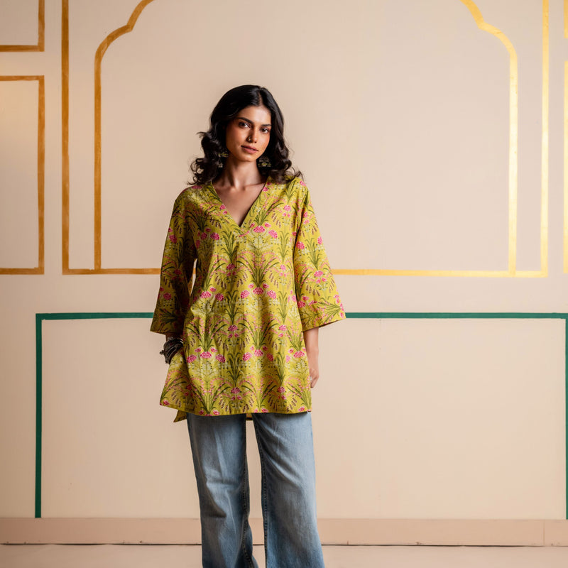 Cotton Kurti for Women | Wildflower Trail