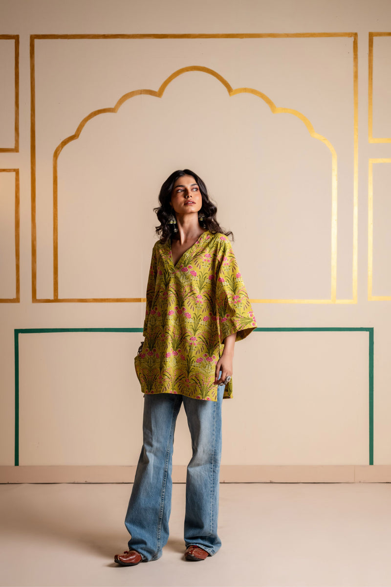 Cotton Kurti for Women | Wildflower Trail