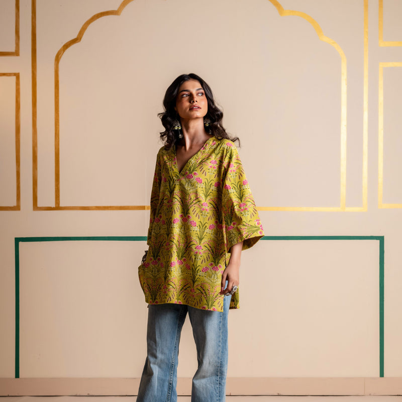 Cotton Kurti for Women | Wildflower Trail