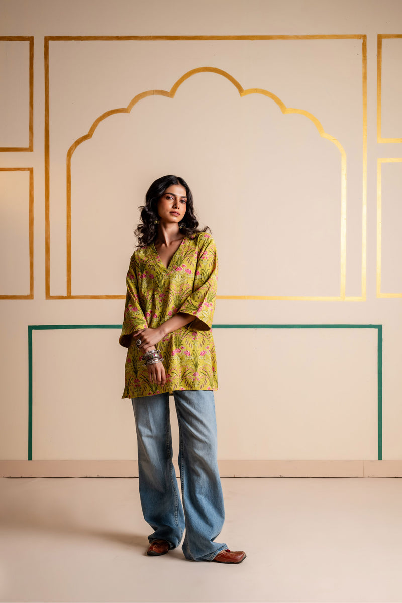 Cotton Kurti for Women | Wildflower Trail