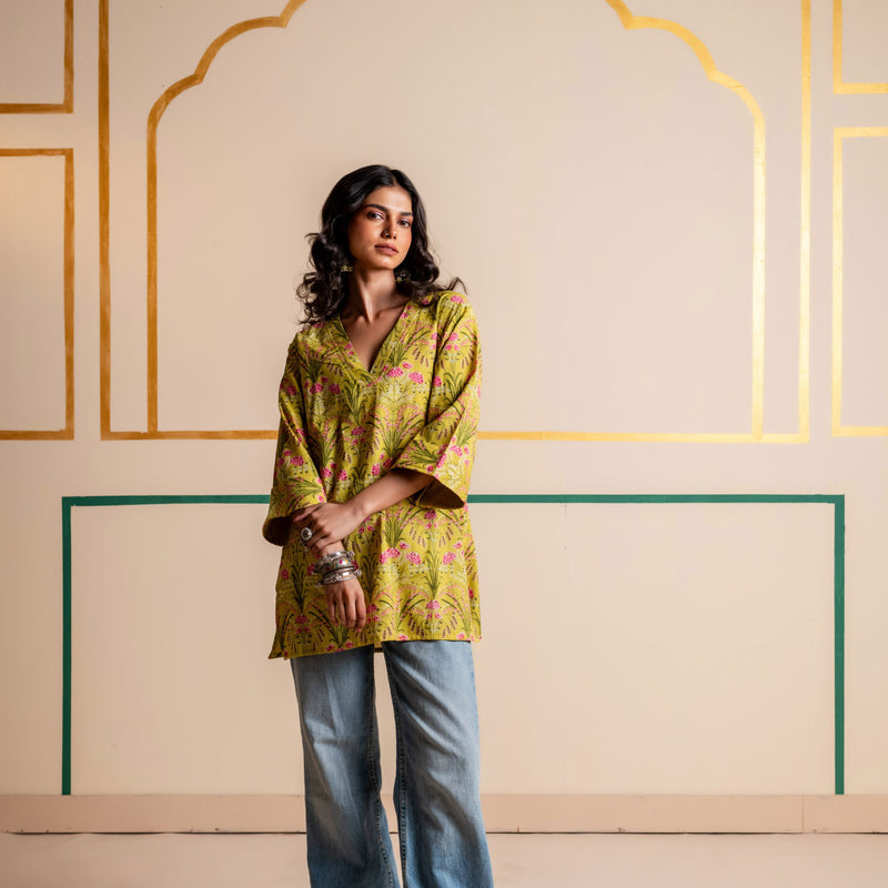 Cotton Kurti for Women | Wildflower Trail