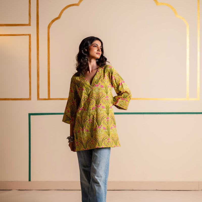 Cotton Kurti for Women | Wildflower Trail