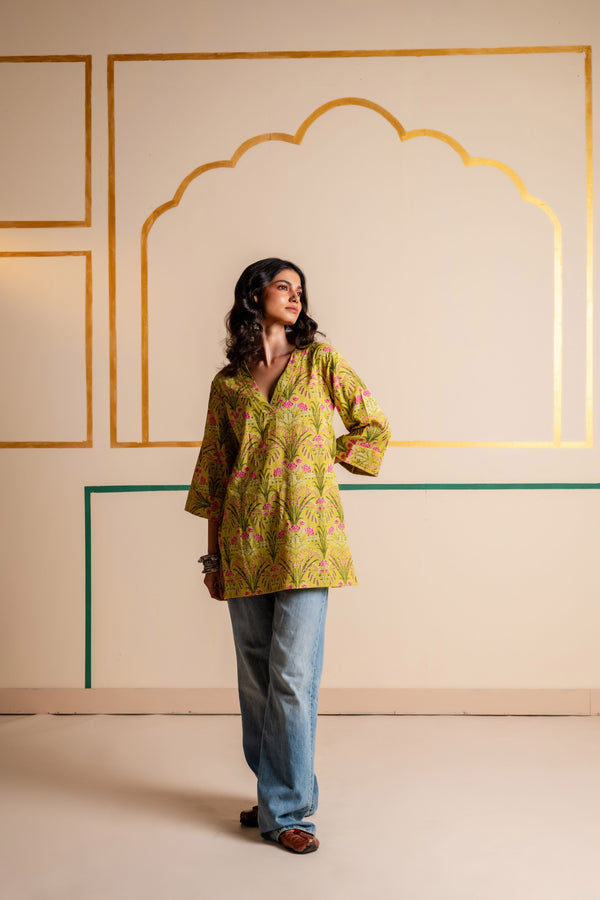 Cotton Kurti for Women | Wildflower Trail