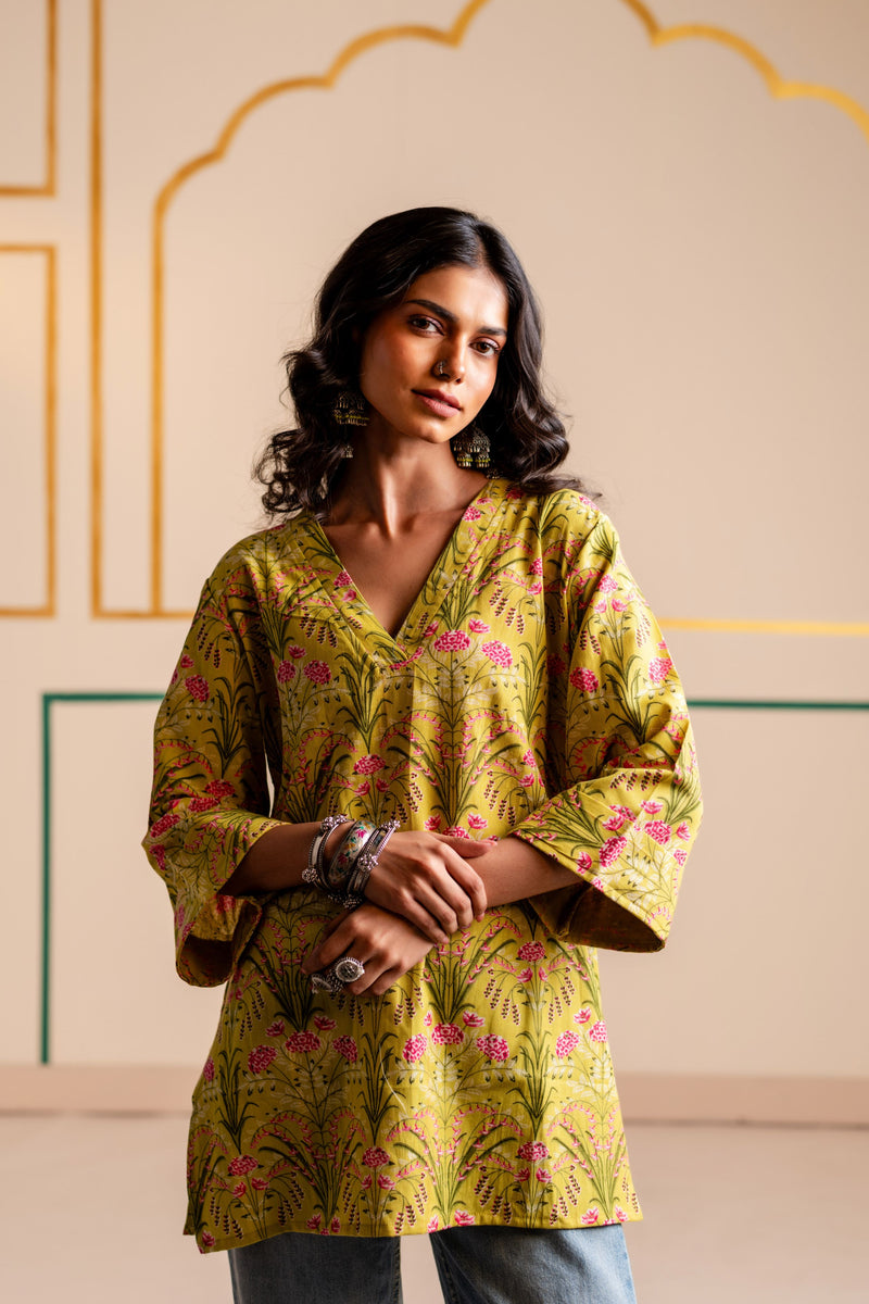 Cotton Kurti for Women | Wildflower Trail