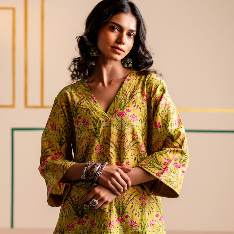 Cotton Kurti for Women | Wildflower Trail