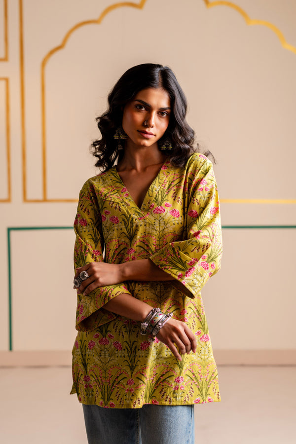 Cotton Kurti for Women | Wildflower Trail