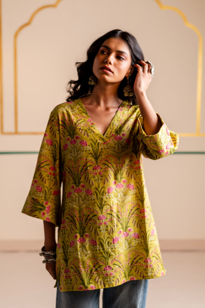 Cotton Kurti for Women | Wildflower Trail