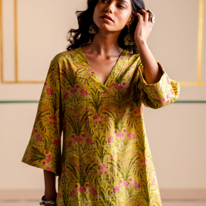 Cotton Kurti for Women | Wildflower Trail