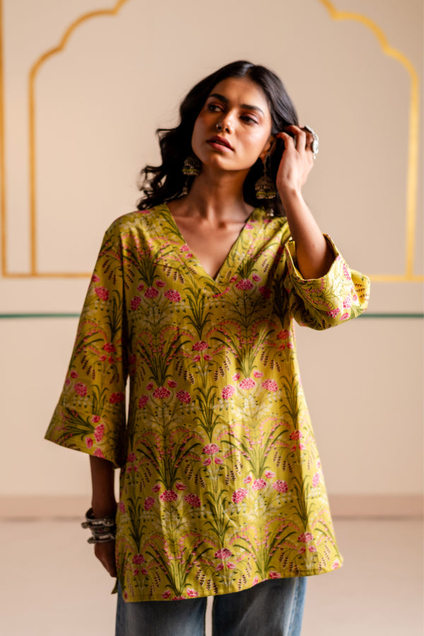 Cotton Kurti for Women | Wildflower Trail