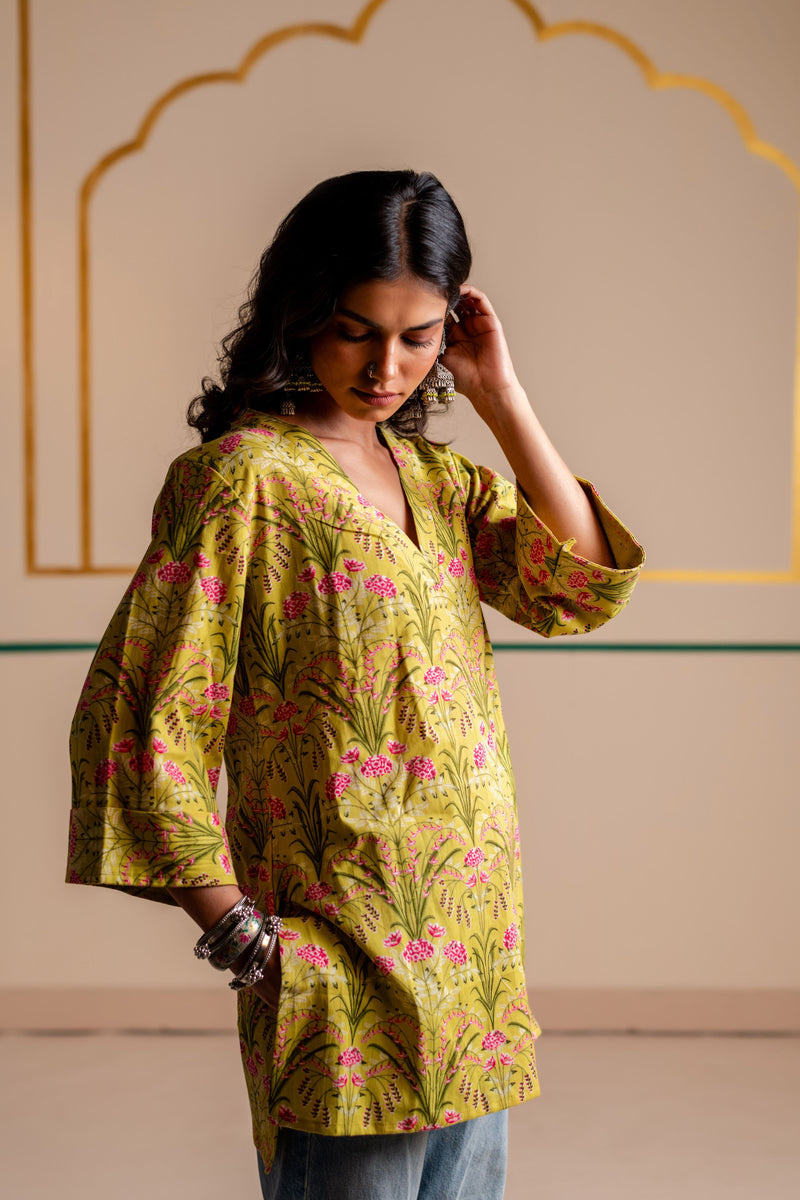 Cotton Kurti for Women | Wildflower Trail