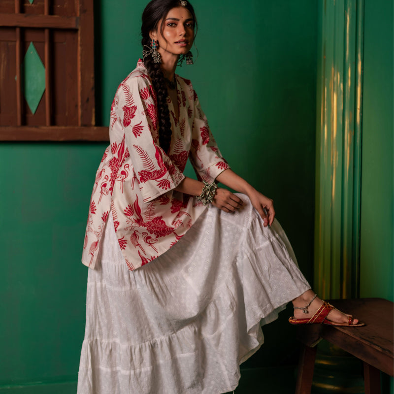 Cotton Kurti for Women | Scarlet Garden
