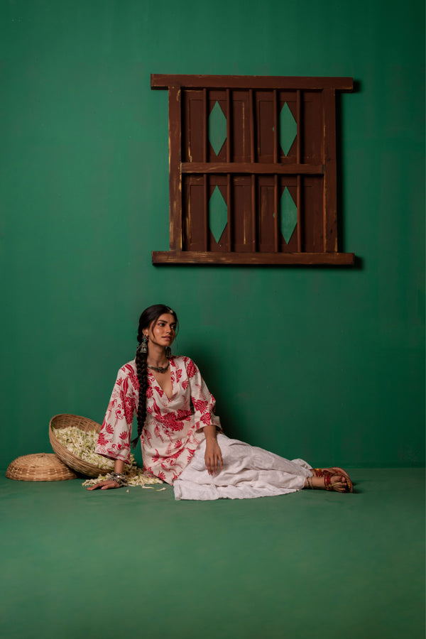 Cotton Kurti for Women | Scarlet Garden