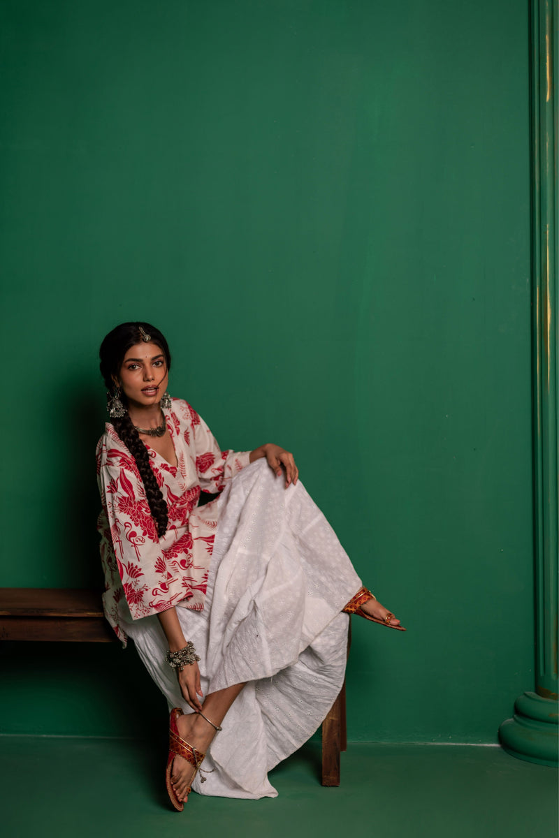 Cotton Kurti for Women | Scarlet Garden