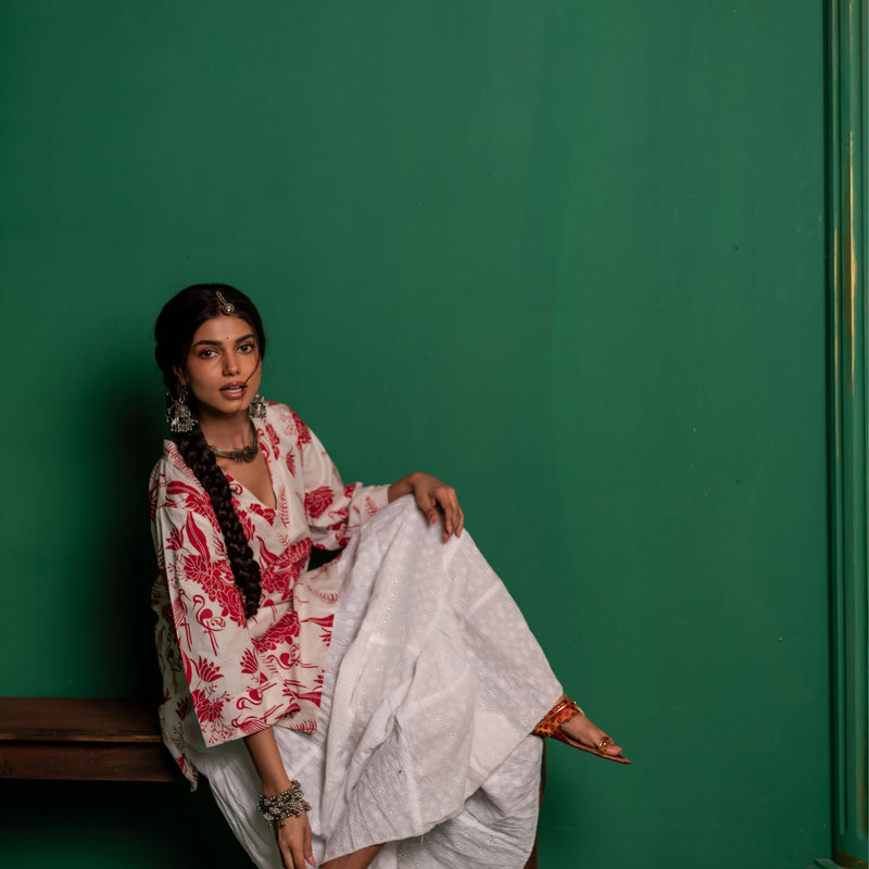 Cotton Kurti for Women | Scarlet Garden